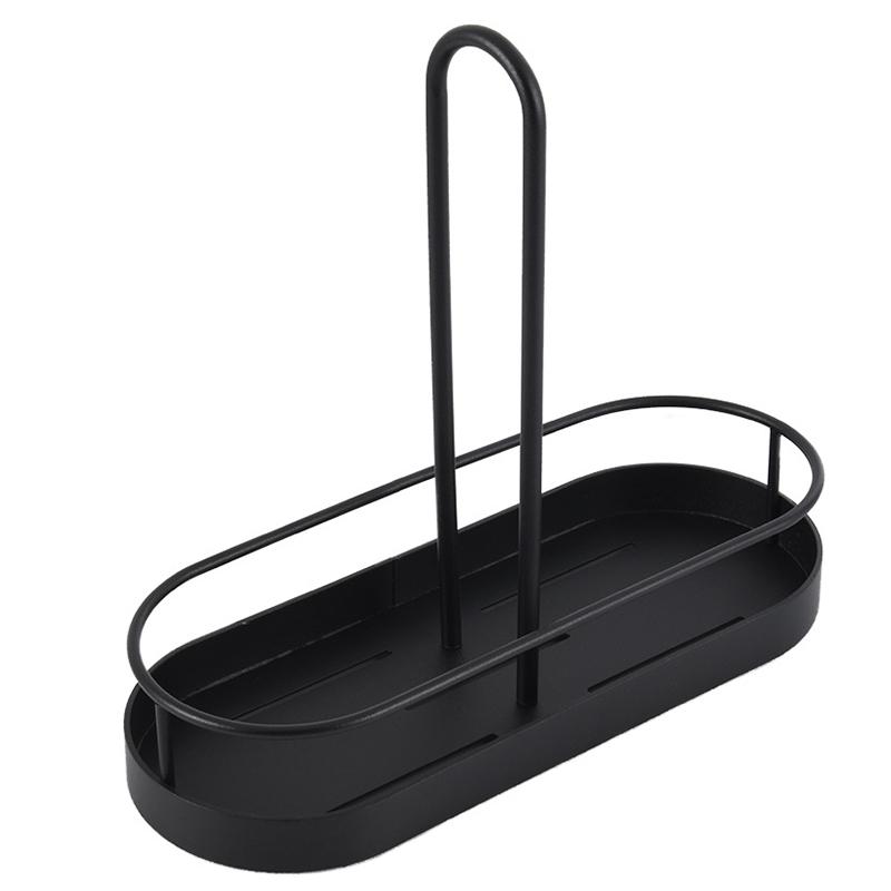 Paper Cup Holder Double Slot Countertop Disposable Cup Organizer Storage Rack A