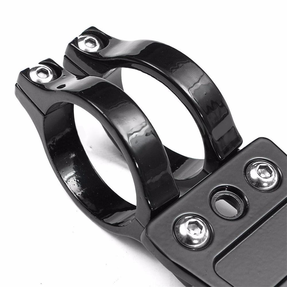 Motorcycle Aluminum Headlamp Bracket Mounting Clip Universal For 41mm Front Fork