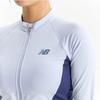 New Balance Club  W Zip Up Rash Guard Slim Fit nbmde2W702 50