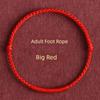 This Animal Year Red Rope Bracelet Female Couple Anklet Bad Luck Lucky Carrying Strap Baby Kids Safe Foot Chain Male Gift