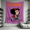Mafalda Pattern Home Decor Tapestry, Wall Hanging, Decorative RV Wall Cloth.ZGT0914066