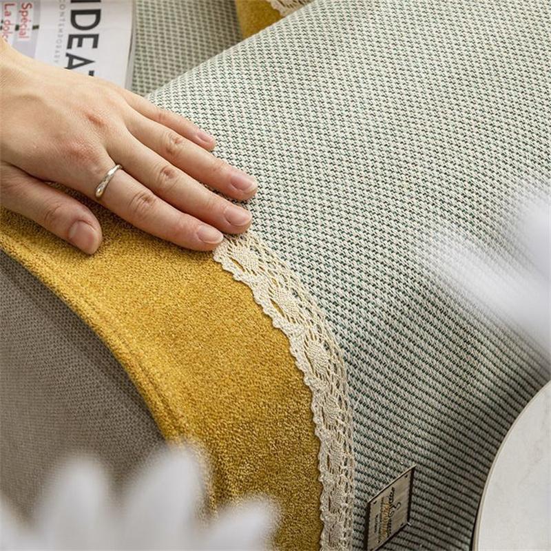 Pokrowce na sofę z lnu bawełnianego, antypoślizgowe, na sofę modułową, zdejmowane, zmywalne, dla zwierząt domowych, dla dzieci, na fotel rozkładany, pokrowce na sofę