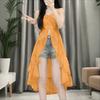 ZANZEA Women Casual Sleeveless High Low Hem Ruffles Straps Tank Tops Camisoles
