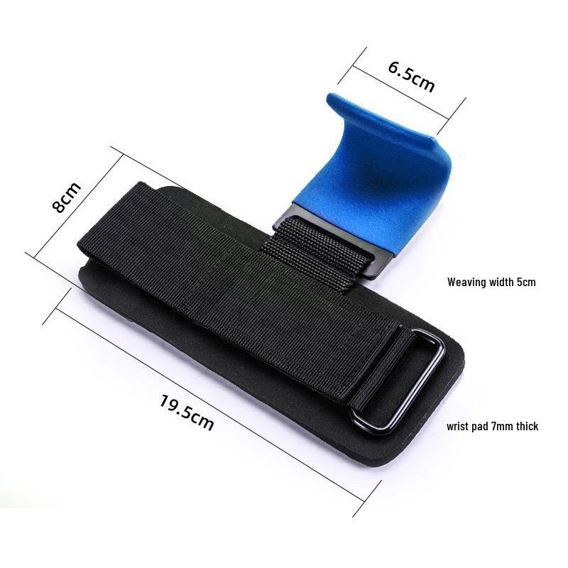 Pull-Up Bar Hook Wrist Wraps for Weightlifting and Deadlifts