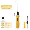 Deli Rubber-Plastic Handle Dual-Purpose Screwdriver