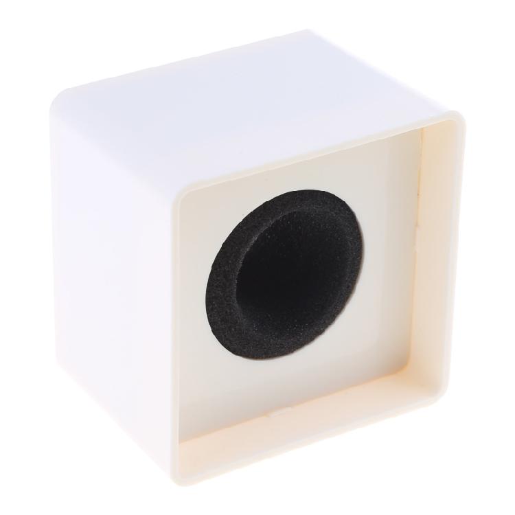 Cube Square Interview Box Microphone Logos TV Station Flags Portable Holder