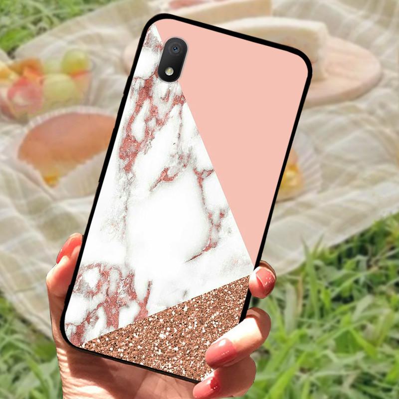Pour Alcatel 1B 2020 Coque 5002A 5002D Housse Étuis de Téléphone Antichoc pour Alcatel 1B 2020 Marbre 1A 2020 Coque Arrière en Silicone Fundas