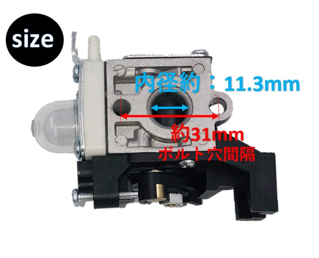 ZAMA Carburetor Compatible with Kyoritsu SRM265 Aftermarket Part for Brush and Small Agricultural Perfect for Parts Replacement and RB-K94 Series,