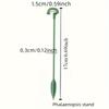 10pcs Green Plant Support Sticks Plastic Potted Plants Phalaenopsis Orchid Home Garden Plant Support Clips Gardening Accesorries