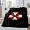 Resident Evil Theme Printed Blanket - Perfect for Couch, Bed, Travel & Outdoor Use | Machine Washable, Cozy & Durable.