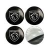 Aluminum Badge Car Wheel Center Cover Hub Caps Emblem For Peugeot 408 4008 308 3008 Rifter 5008 508 2008 208 301 RCZ Accessories A2