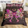 Bohemian Mandala Duvet Cover Set 3pcs Soft Comfortable Breathable Bedding For Bedroom Decor