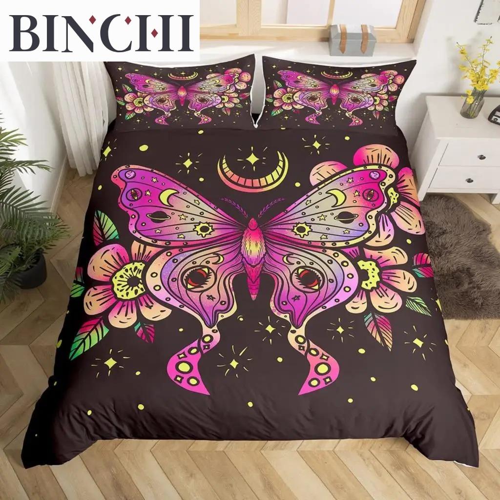 Bohemian Mandala Duvet Cover Set 3pcs Soft Comfortable Breathable Bedding For Bedroom Decor