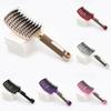 Premium Large Curved Hair Comb With Antistatic Boar Bristle For Effortless Styling