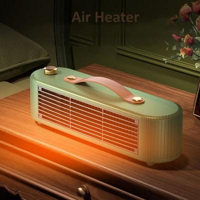 Mini Silent Portable Desktop Household Energy Saving PTC Ceramic Space Air Hot Warm Air Blower With Handle For Office Home