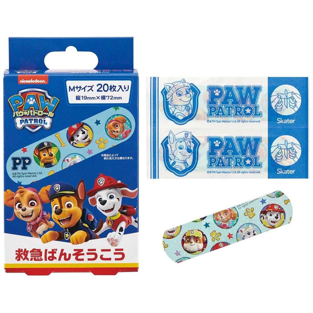 Skater Emergency Band-Aid Paw Patrol 21 20 sheets Adhesive bandage Made Japan QQB1-A