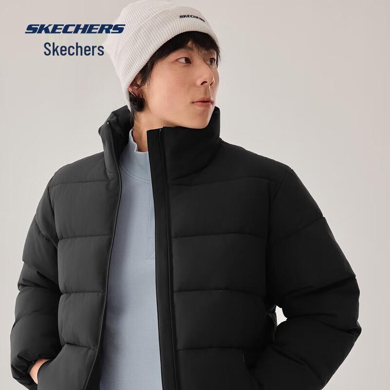 

Skechers Men s P425M180 Water-Repellent Padded Jacket 2XL