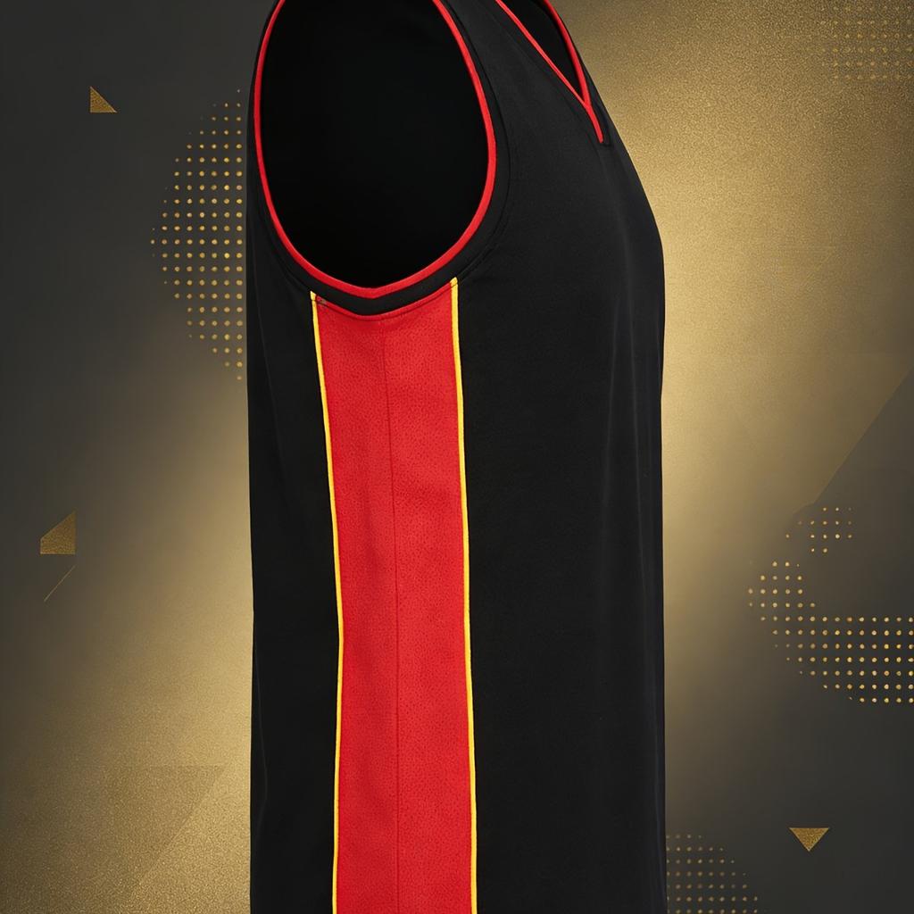 Retro classic latest style casual basketball sports knitted tops American basketball vests suitable for outdoor sports training clothes