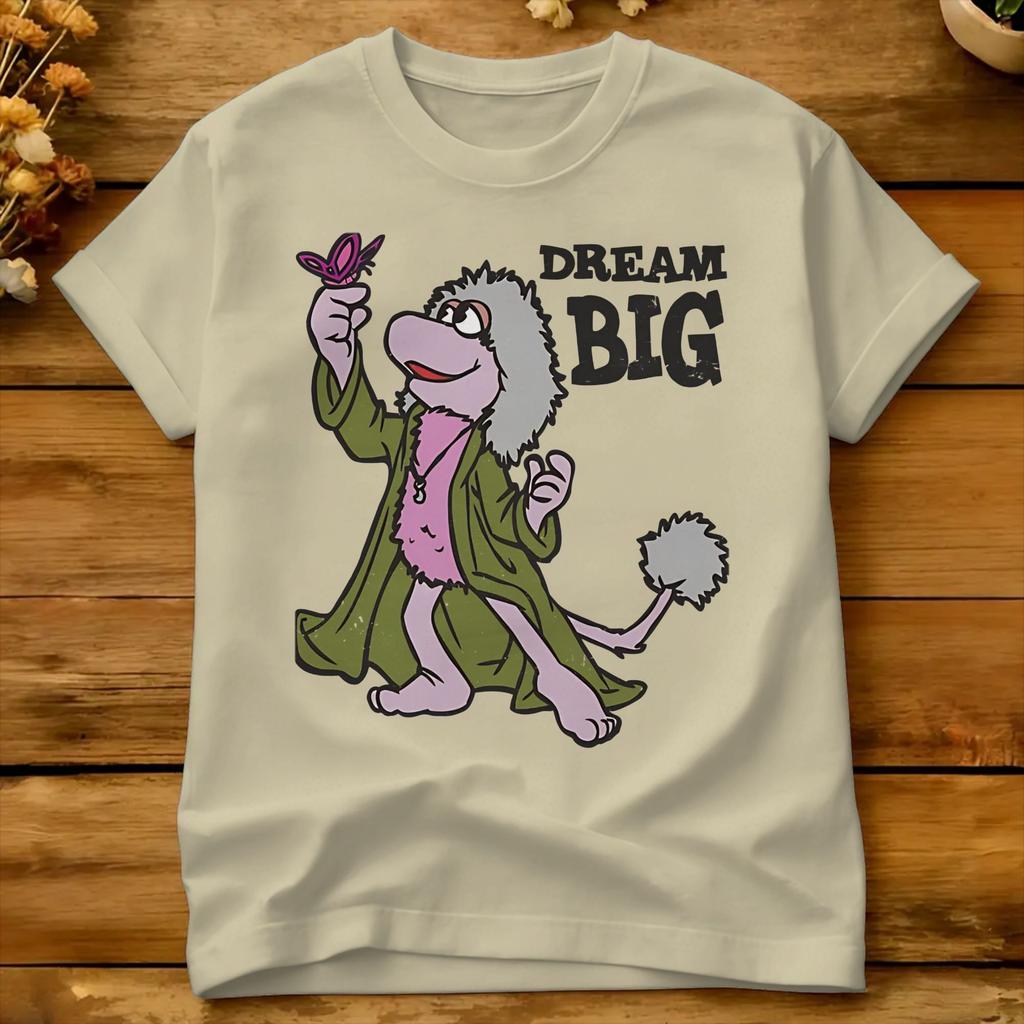 Harajuku T Shirt Summer Fraggle Rock Trending Tshirts 100 Cotton Tshirt For Unisex Y2k Funny Short Sleeve Tees