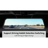 Acceo 4K Mirror Dash Cam Wireless CarPlay Android Auto Optional 1080P Rearview Camera 24H Parking Mode Loop Recording Car Camera