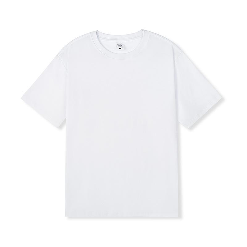 T-shirt di Cotone a Maniche Corte da Uomo Tinta Unita da Uomo Maglietta Intima da Uomo