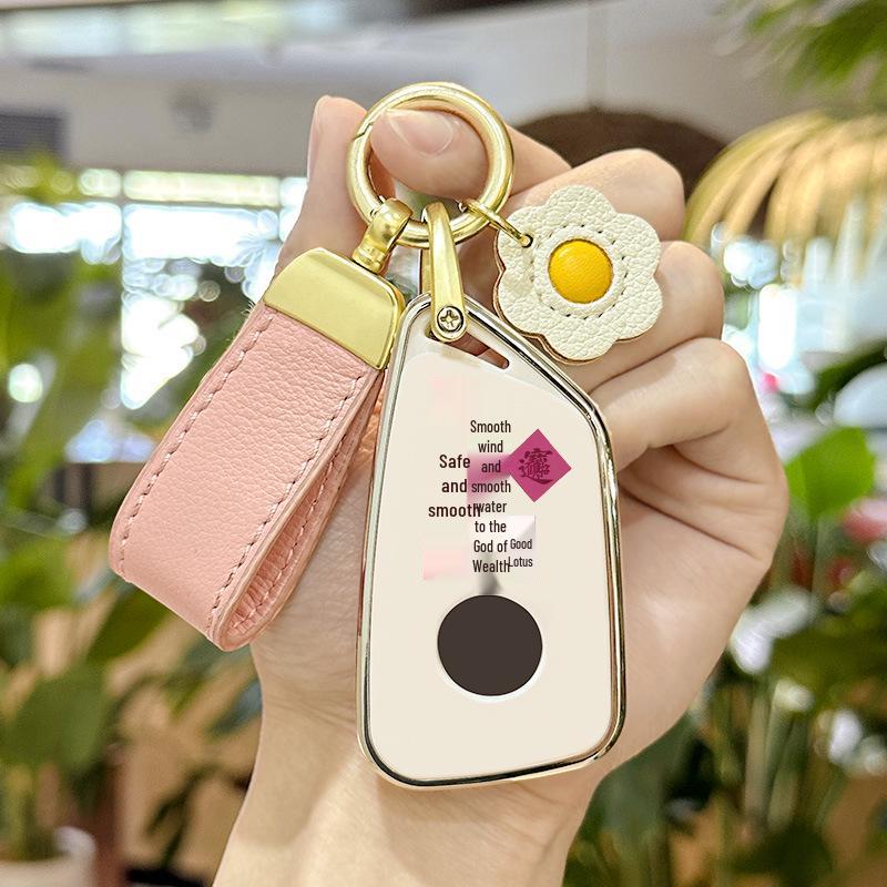 3rd Gen Blade Car Key Bag: Compatible with KD Afudi, VVDI Remote; Protective Cover with Buckle