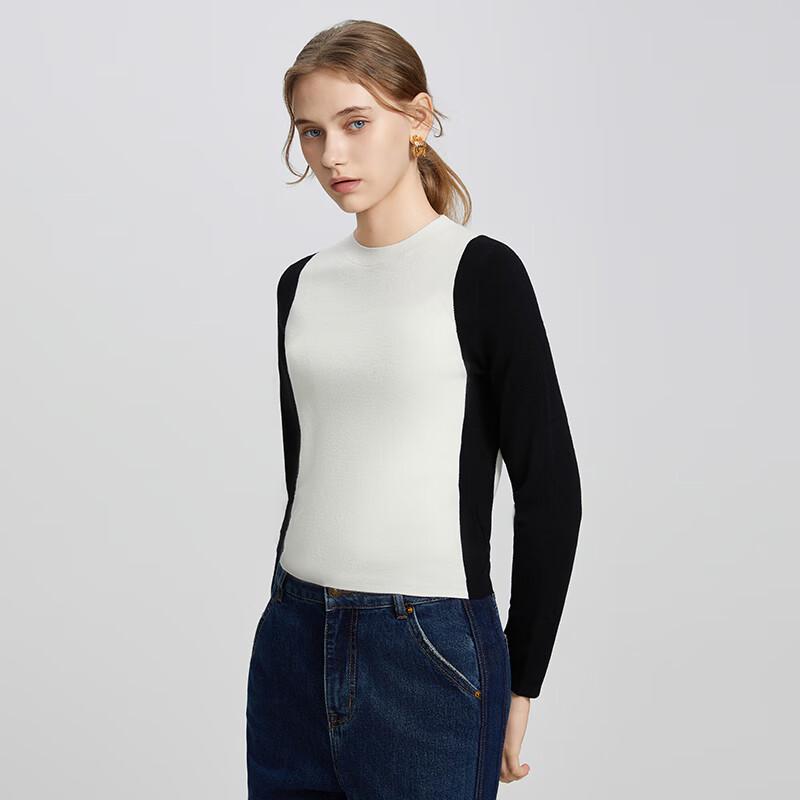 Shetu Women's Colorblock Pullover Knit Sweater