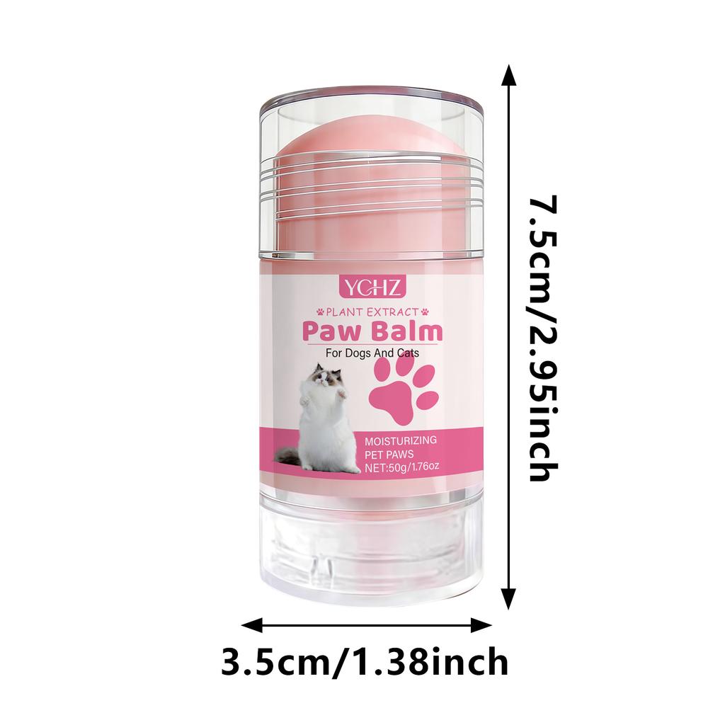 No Import Fee Pet Nose and Paw Care Balm, Contains Beeswax | Aloe Vera, Soothes Dry, Cracked Paws and Prevents Heat Stress, Perfect for Dogs,