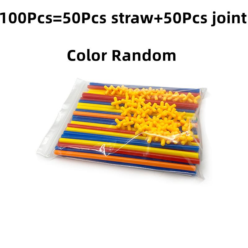 

Цветные строительные блоки Монтессори «сделай сам», пластиковые строчки, вставленные строительные блоки, кирпичи, развивающие игрушки для детей 100 Pcs