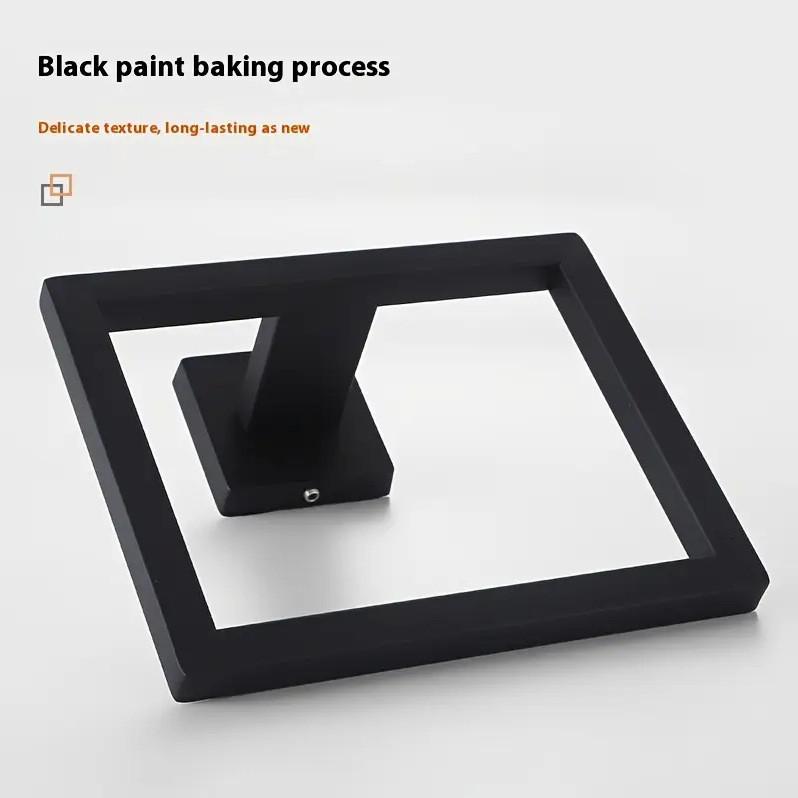 Stainless Steel Towel Ring For Bathroom With Durable Metal Holder For Home Use