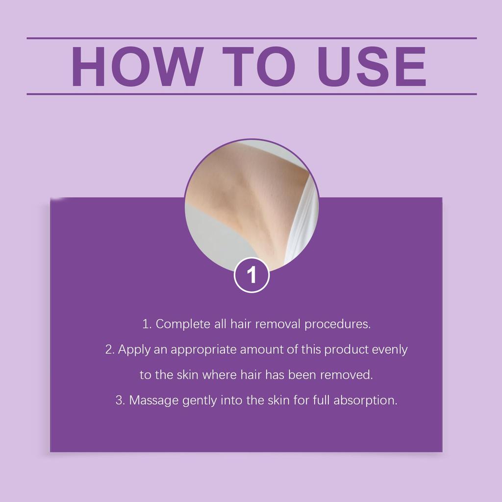 Cyperus Rotundus Skin Serum Hair Growth Inhibitor Natural Soothing Moisturizing Shrinking Pores Body Hair Removal Essence Liquid