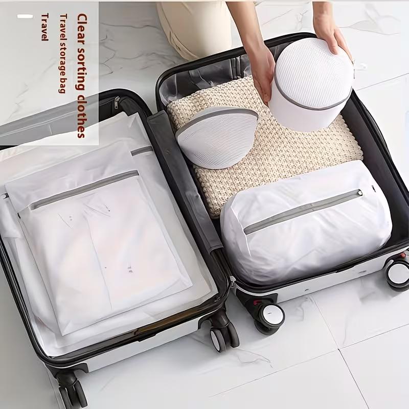 Shoe Washing Bag Mesh Laundry Bag With Zipper Reusable Shoe Cleaning Bag For Washing Machine Sneaker Laundry Organizer Bag