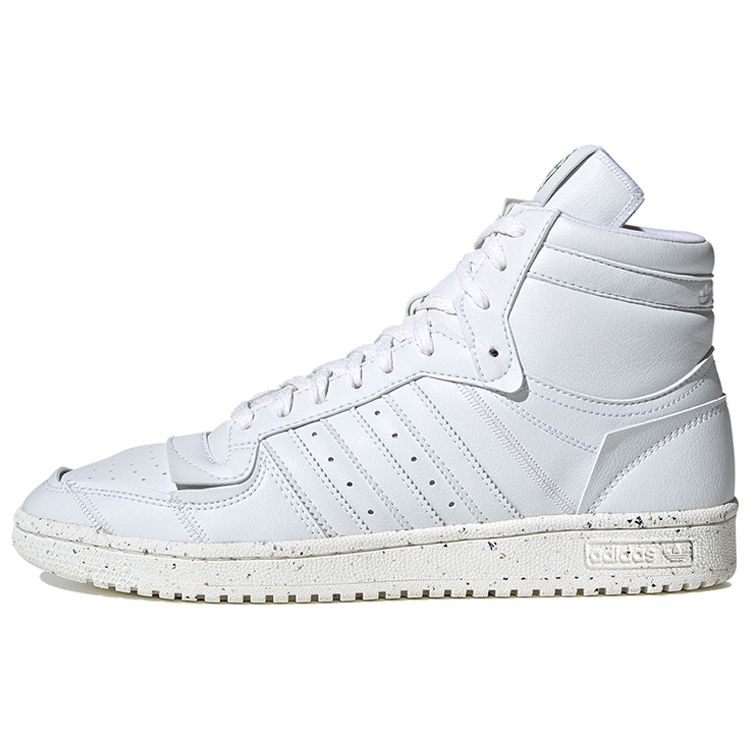 

Adidas Top Ten Hi Clean Classics Collection — кроссовки унисекс Cloud White Off-White Green FW4145