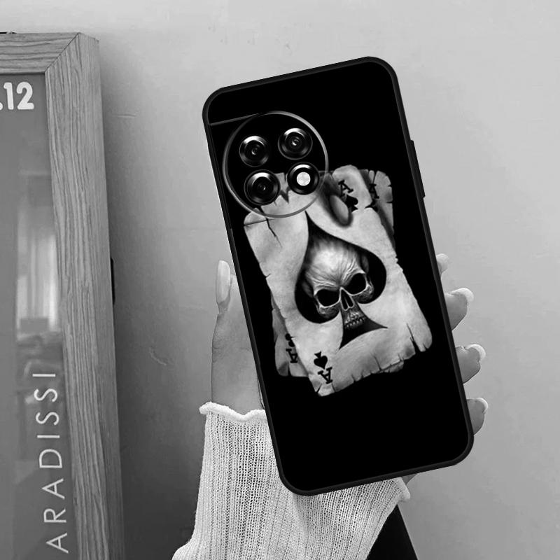 Poker Playing Card Case For OnePlus Nord 5 CE 4 3 2 Lite N20 N30 OnePlus 15 13 12 R 10T 13T 10R 8T 9 10 11 Cover