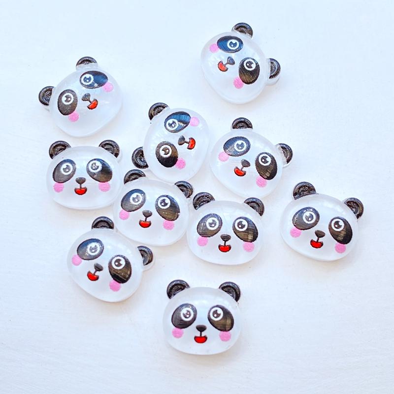 

30Pcs New Mini Cute Little Panda Flat Back Resin Scrapbooking DIY Jewelry Craft Decoration Accessorie