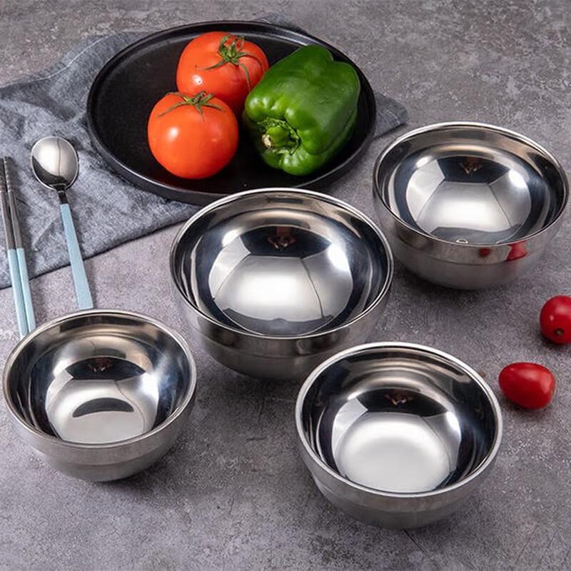 Chinese Style Stainless Steel Rice Bowl