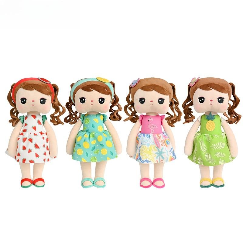 Plush Toy Girl Gift With Soft Short Plush For Kids Playroom Decor