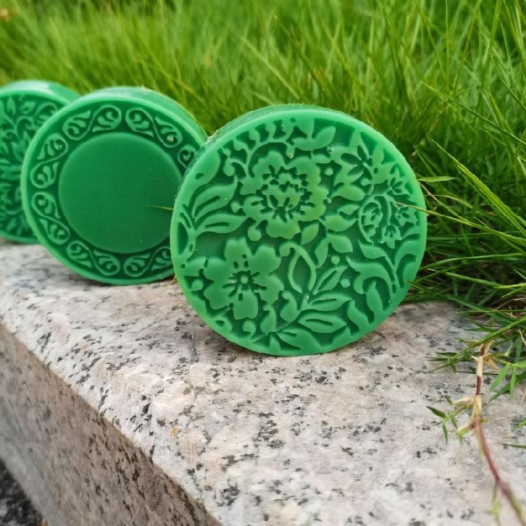 Flower Pattern Silicone Candle Molds for Handmade Candle Soap Making 4 Cavities Chocolate Fondant Molds