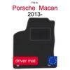 Velour Driver Floor Mat For Porsche Macan Suv (2013-)