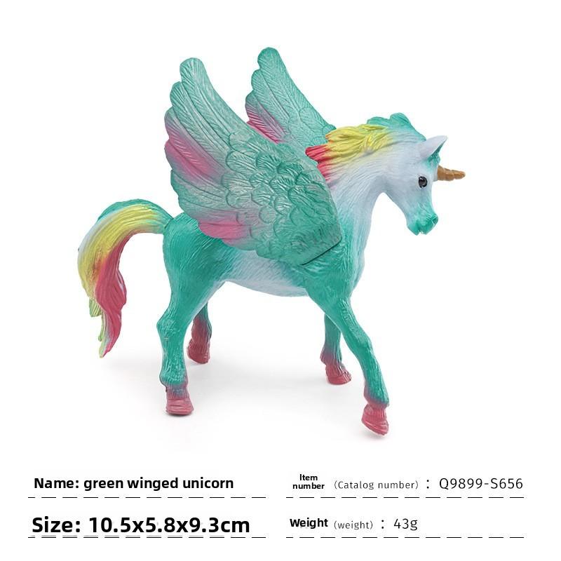 Einhorn Mythologie Figur Sammlerstück PVC Modell Für Kinder Und Dekor