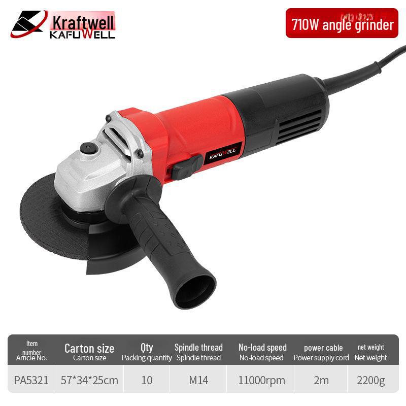 

Kraftwell 2300 Вт Высокомощная Многофункциональная Полировальная и Угловая Шлифмашина для Резки Металла
