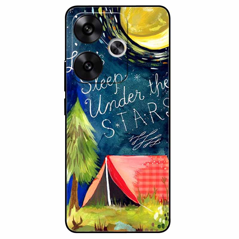 For Xiaomi Poco F6 Cases Soft Silicone Protective Fashion TPU Phone Back Covers For Xiaomi Poco F6 Pro/ Redmi Turbo 3 TPU Cases