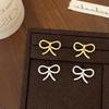 Women's Simple Ribbon Minimal Fresh Earrings