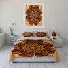 Bohemian Pattern Three-Piece Set Soft Comfortable Duvet Cover Bedding Set Included 1*Duvet Cover & 2*Pillowcases, Gift