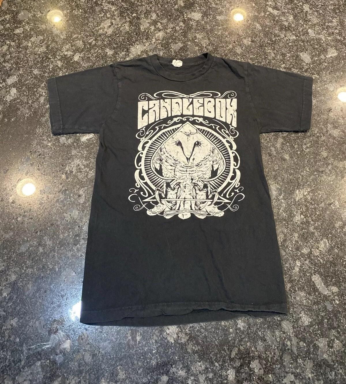 Rare Candlebox Band Graphic Black Shirt Unisex All Sizes OT292 XXL