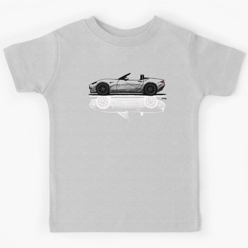My drawing of the Japanese roadster car ND and NA Kids T-Shirt 150