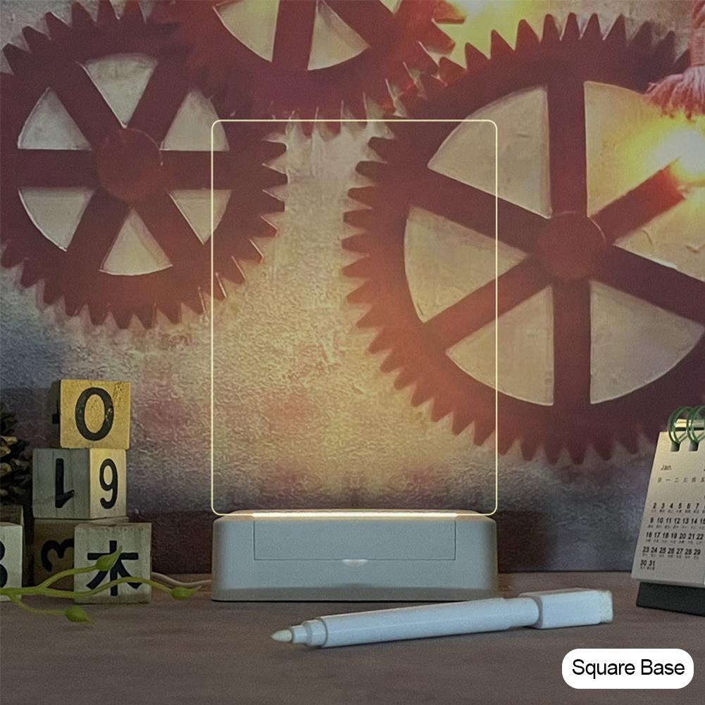 Note Board Creative Led Night Light Message Board Decoration Night Lamp
