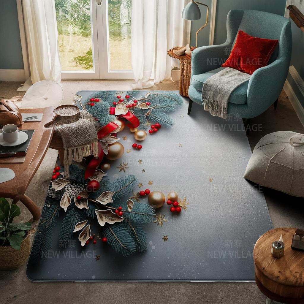 

Ковер у входа в дом Домашний коврик у двери Гостиная Ванная Комната Ноги ванная комната Нескользящие коврики с водопоглощением для ванной Счастливого Рождества зима 400mmx600mm