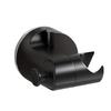 Black Suction Cup Shower Holder, No Drill Removable Wall Mount Bracket for Bathroom Handheld Shower Sprayer