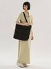 eco Logo Padded Tote Bag 13WGB262323 BLK F [Emi] Women's